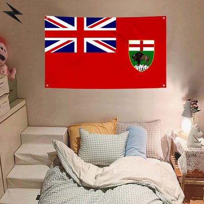 Fyon The Province of Manitoba Flag Banner