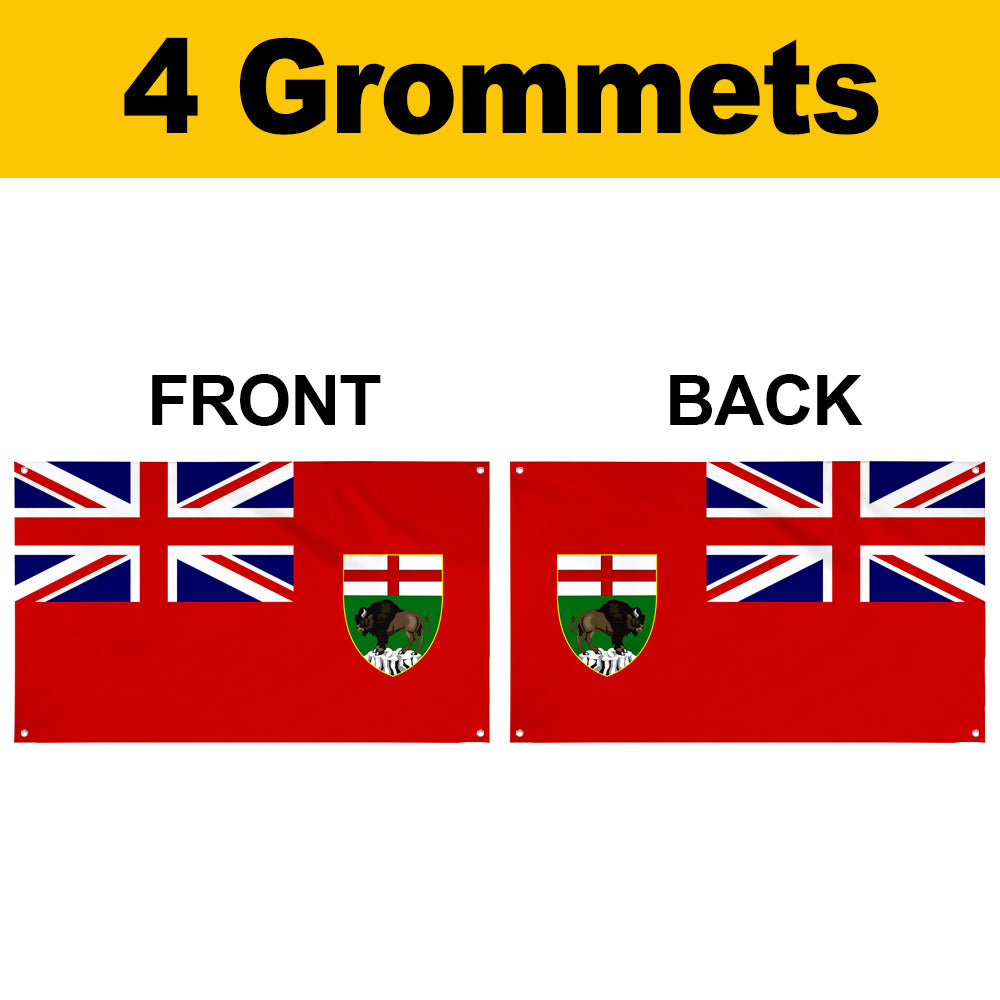 Fyon The Province of Manitoba Flag Banner