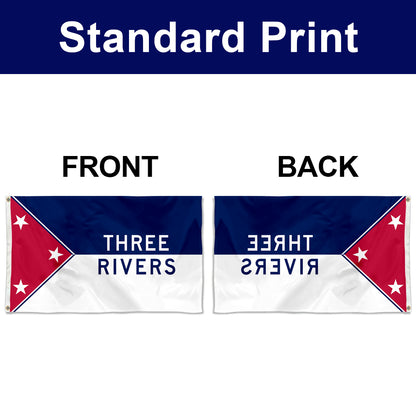 Fyon Three Rivers, Michigan Flag Banner