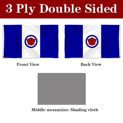 Fyon Toledo, Ohio (1909-1994) Flag Banner