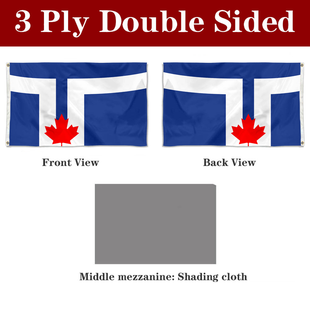 Fyon Toronto, Canada Flag Banner