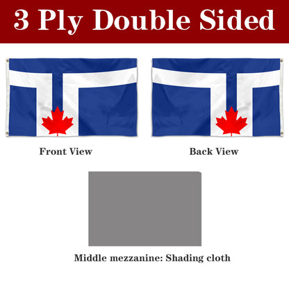 Fyon Toronto, Canada Flag Banner