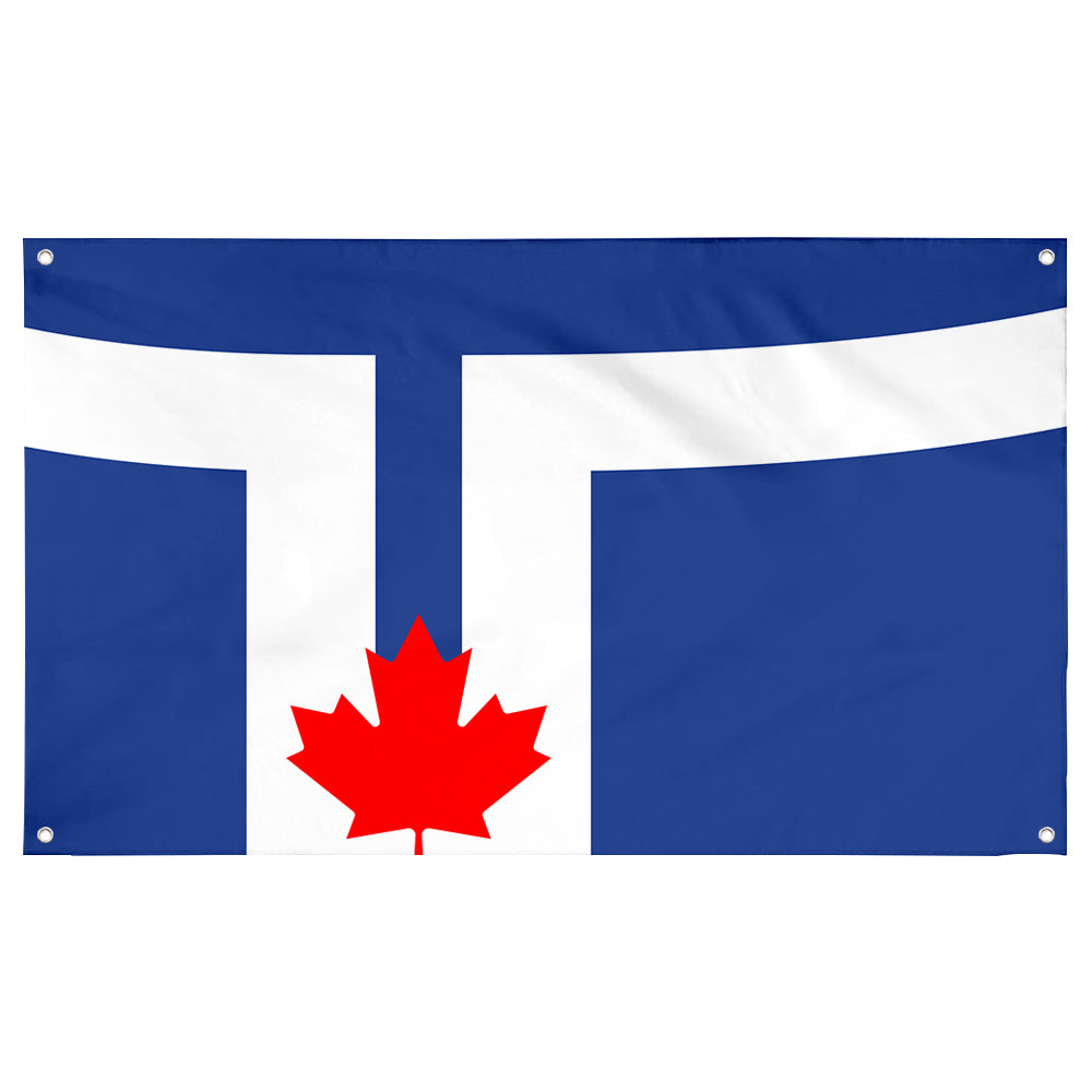 Fyon Toronto, Canada Flag Banner