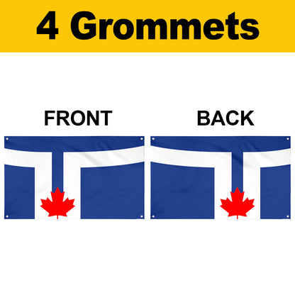Fyon Toronto, Canada Flag Banner