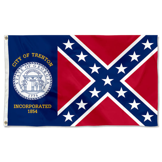 Fyon Trenton, Georgia Flag Banner