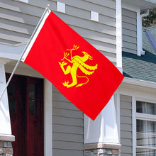 Fyon Double-sided Troms County, Norway Flag Banner