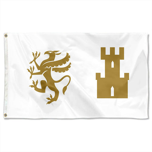 Fyon Double-sided Troms og Finnmark County, Norway Flag Banner