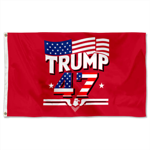 Fyon Trump 2024 Flag Trump 47th Flags  Indoor and Outdoor Banner