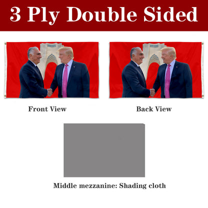 Fyon Custom Azadi Tower Trump Flag Banner