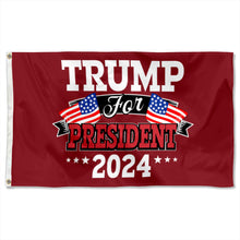 Fyon Trump for President 2024 Flag Indoor and Outdoor Banner