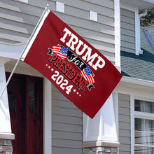 Fyon Trump for President 2024 Flag Indoor and Outdoor Banner