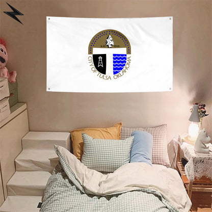 Fyon Tulsa, Oklahoma (1973–2018) Flag Banner