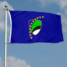 Fyon Double-sided Tuzla, Bosnia Flag Banner