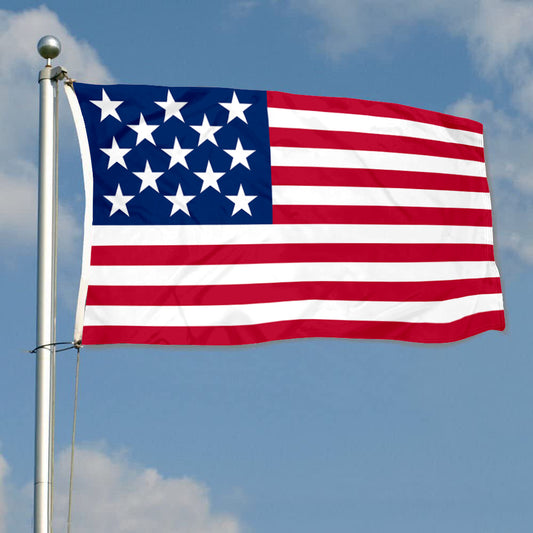 Fyon U.S. 13-star boat (1912-1916) Flag Banner