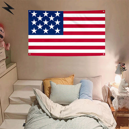 Fyon U.S. 13-star boat (1912-1916) Flag Banner