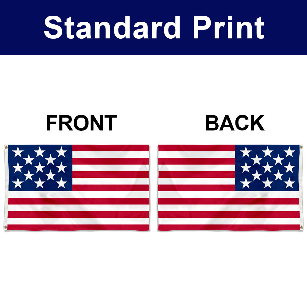 Fyon U.S. 13-star boat (1912-1916) Flag Banner