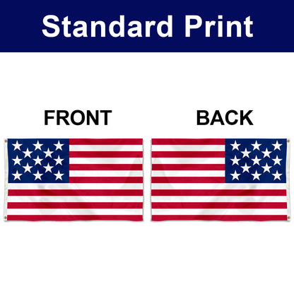 Fyon U.S. 13-star boat (1912-1916) Flag Banner