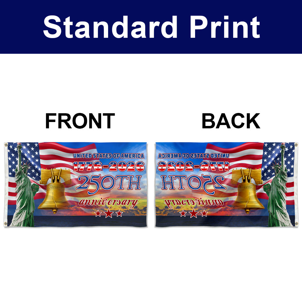 Fyon United States of America 250th Anniversary Flag Banner