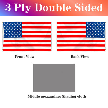 Fyon American US Flag Banner