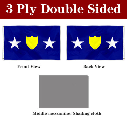 Fyon US Adjutant General Flag Banner