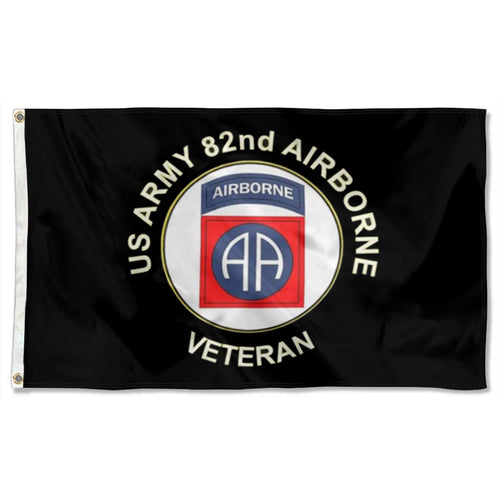 Fyon US Army Veteran 82nd Airborne Flag Indoor and outdoor banner