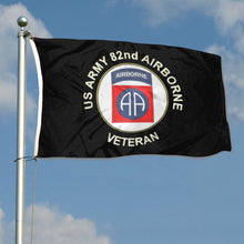 Fyon US Army Veteran 82nd Airborne Flag Indoor and outdoor banner