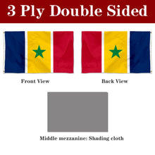 Fyon United Republic of Chad and Cameroon Flag Banner