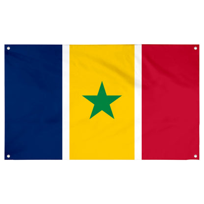 Fyon United Republic of Chad and Cameroon Flag Banner