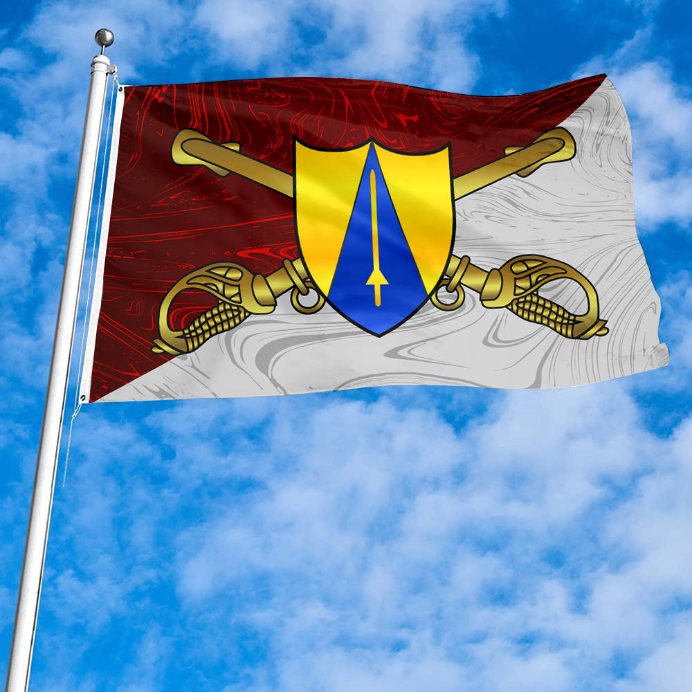 Fyon United States 65th Cavalry Division flag Indoor and outdoor banner