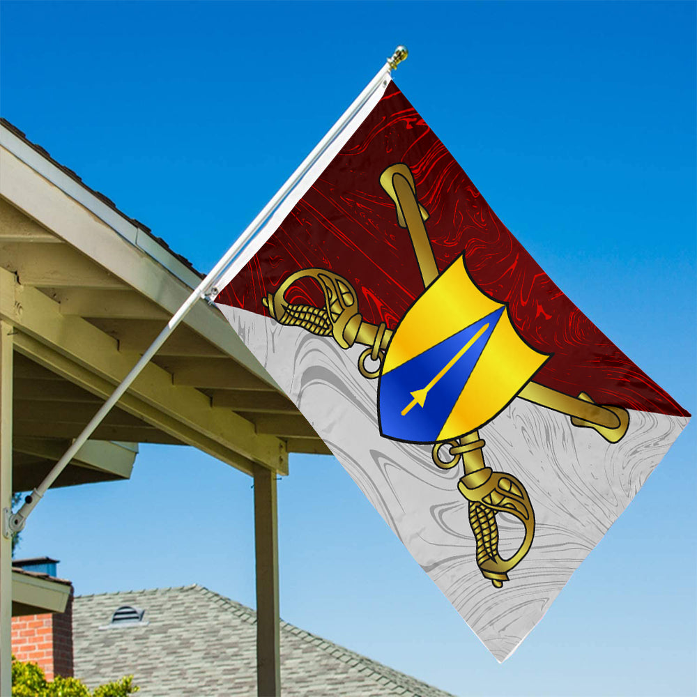 Fyon United States 65th Cavalry Division flag Indoor and outdoor banner