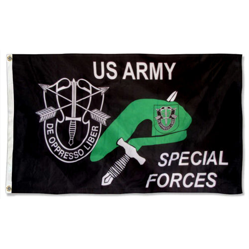 Fyon Double-sided United States Army Special Forces Polyester Flag Banner