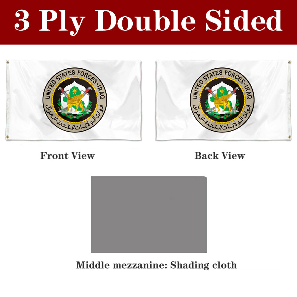Fyon United States Forces – Iraq Flag Banner