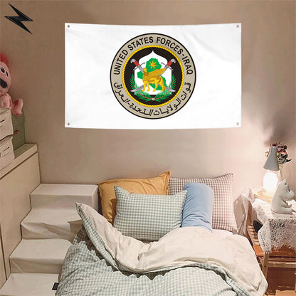 Fyon United States Forces – Iraq Flag Banner