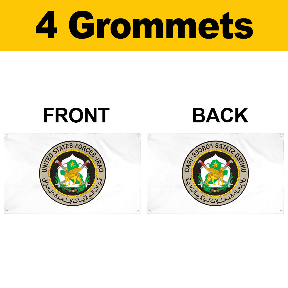 Fyon United States Forces – Iraq Flag Banner