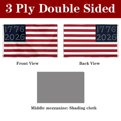 Fyon United States Semiquincentennial Flag Banner