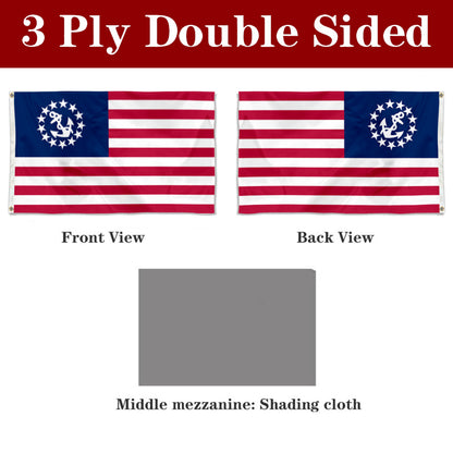 Fyon The United States yacht Flag Banner