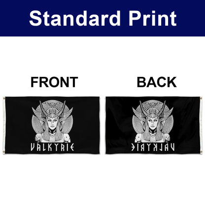 Fyon Double-sided Valkyrie Flag Banner