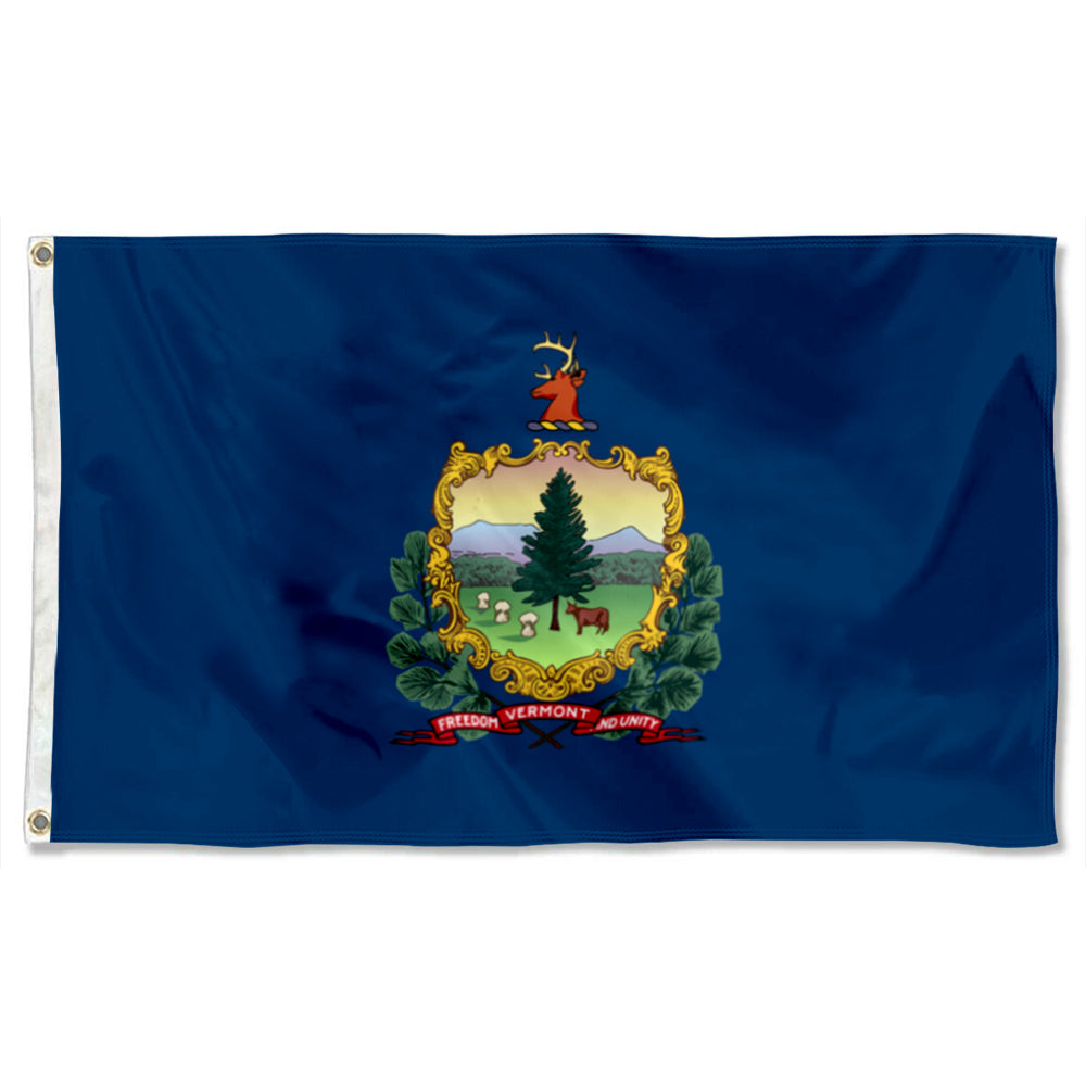Fyon Vermont Flag Banner