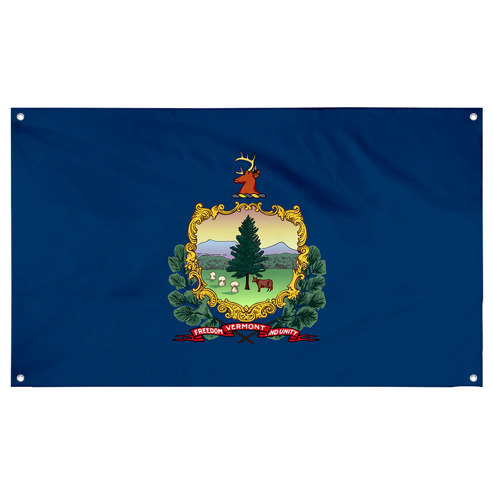 Fyon Vermont Flag Banner