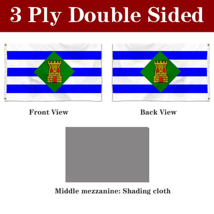 Fyon Vieques, Puerto Rico Flag Banner