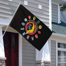 Fyon Vietnam Veteran Insignia Flag  Indoor and Outdoor Banner