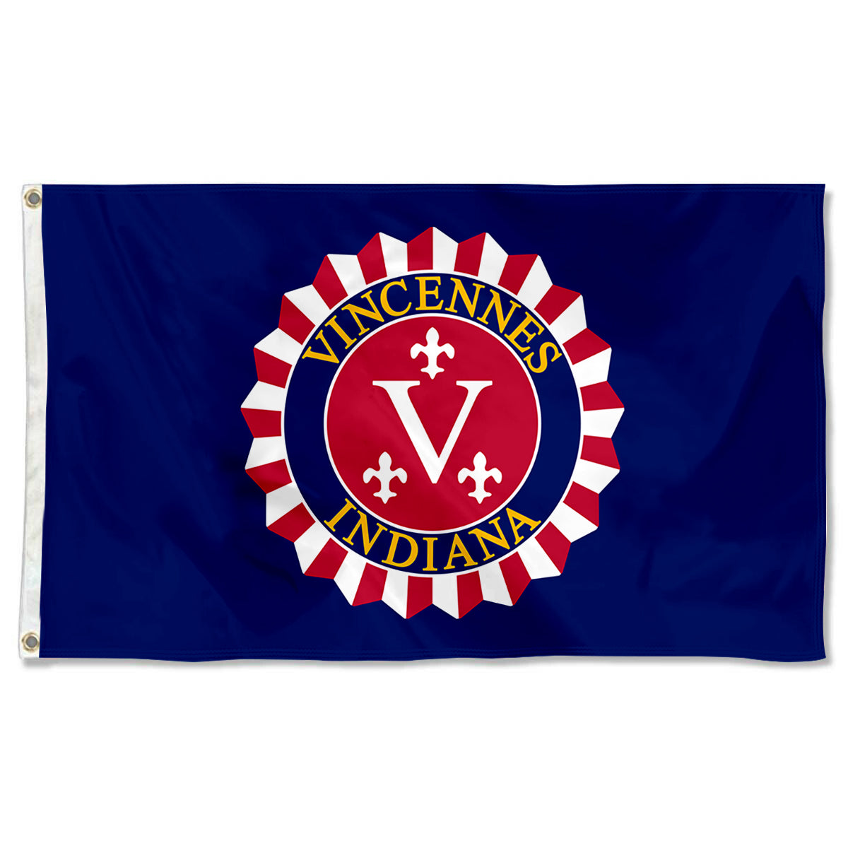 Fyon Vincennes,Indiana Flag Banner