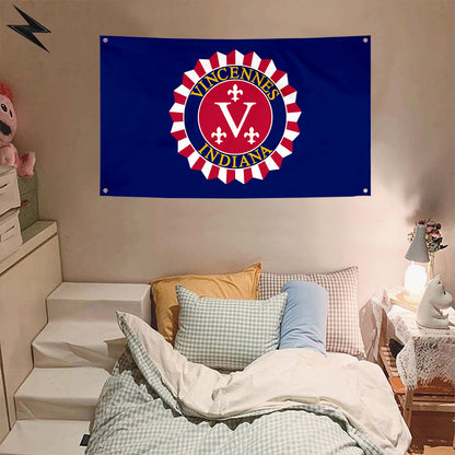 Fyon Vincennes,Indiana Flag Banner