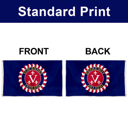 Fyon Vincennes,Indiana Flag Banner