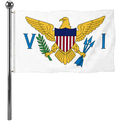 Fyon Virgin Islands of the United States Flag Banner