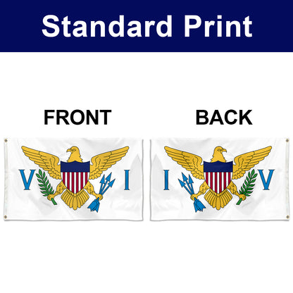 Fyon Virgin Islands of the United States Flag Banner