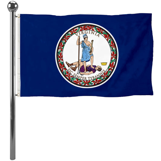Fyon Virginia Flag Banner