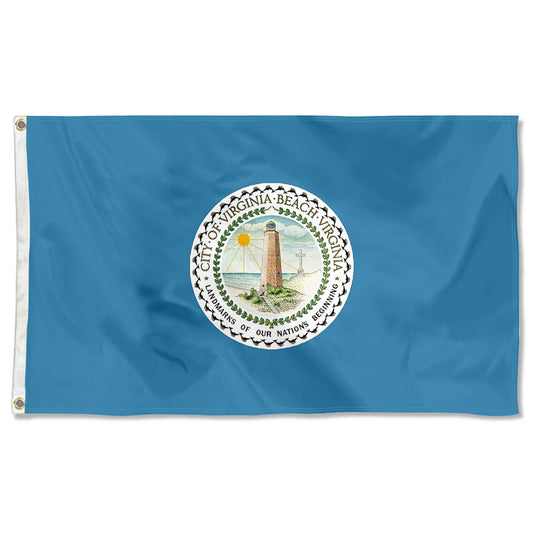 Fyon Virginia banner City of Virginia Beach Flag
