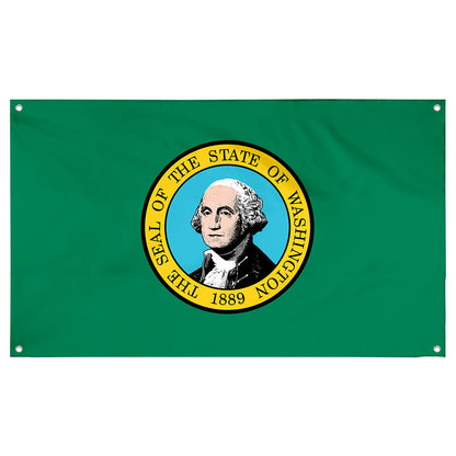 Fyon Washington Flag Banner