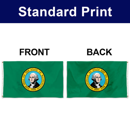 Fyon Washington Flag Banner